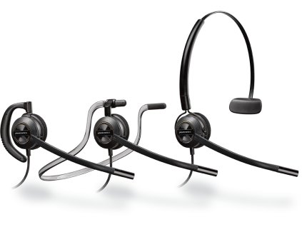 Plantronics EncorePro HW540, Monaural Headset, Noise-Cancelling