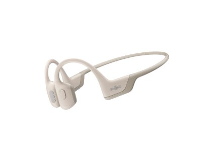 Shokz OpenRun PRE Bluetooth slúchadlá pred uši, béžová