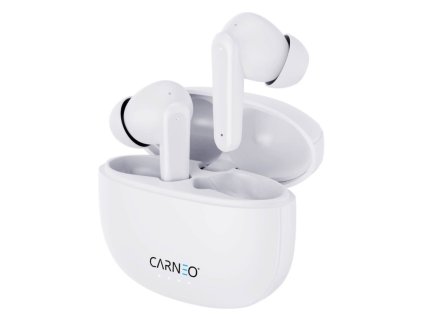 Carneo HERO pods/ANC/BT/Bezdrať/Biela