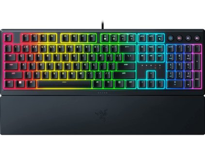 Razer Ornata V3/Drôtová USB/US layout/Čierna