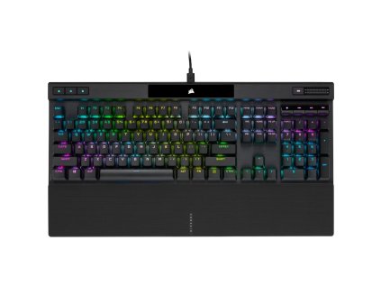 CORSAIR K70 RGB PRO - Cherry MX Red/Drôtová USB/US layout/Čierna