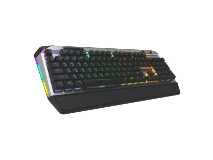 Patriot Viper 765 RGB/Drôtová USB/RU layout/Čierna-strieborná