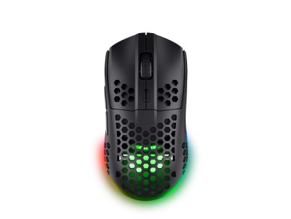 Trust Gaming GXT 929 Helox/Herná/Optická/Pre pravákov/4 800 DPI/Bezdrôtová USB/Čierna