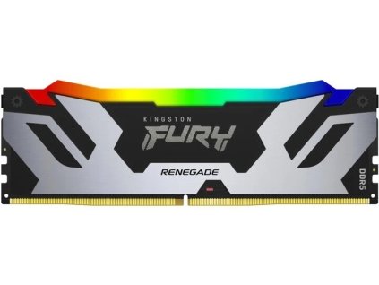 Kingston FURY Renegade/DDR5/24GB/7200MHz/CL38/1x24GB/RGB/Black/Silv