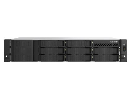 QNAP TS-855eU-RP-8G (8core 2,8GHz, 8GB RAM, 8x SATA, 2x 2,5GbE, 2x M.2 NVMe, 2x PCIe, malá hĺbka)