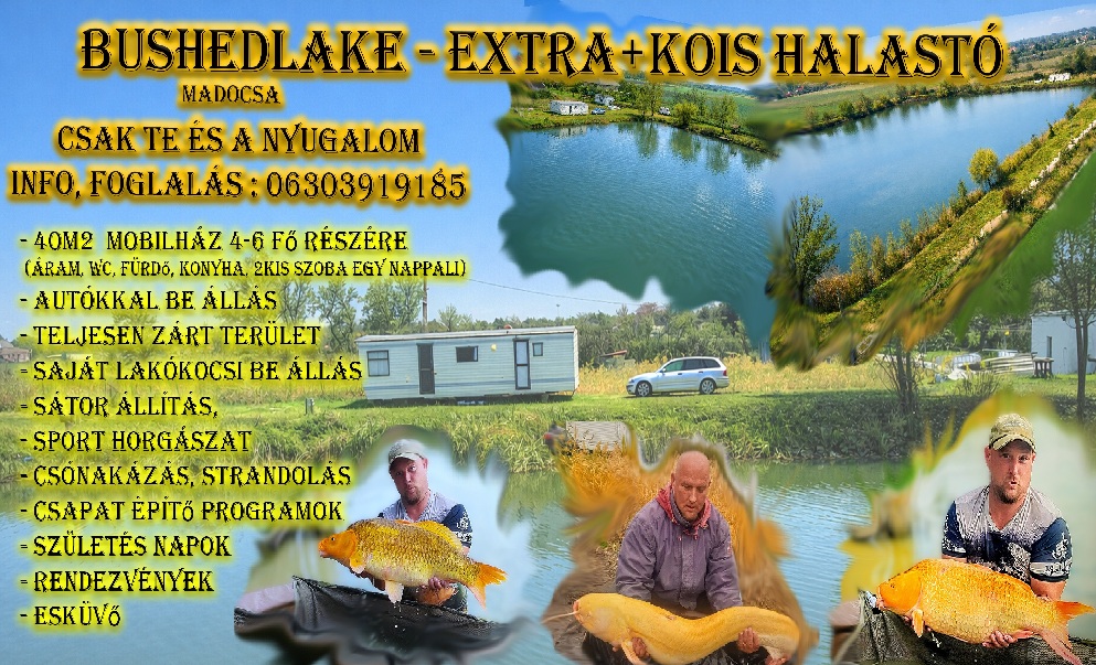 VIP privát halastó