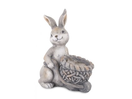 Obal na květináč se zajíčkem 42 cm 143987