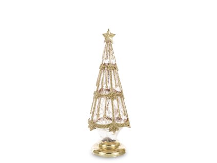 Vánoční dekorace stromeček s led osvětlením 155446