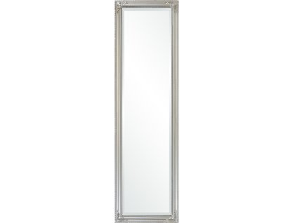 Dlouhé stříbrné zrcadlo nástěnné 106117