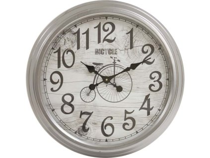 Kovové hodiny s kolem 106497