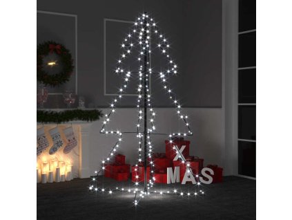 Vánoční stromek kužel 160 LED diod dovnitř i ven 78 x 120 cm
