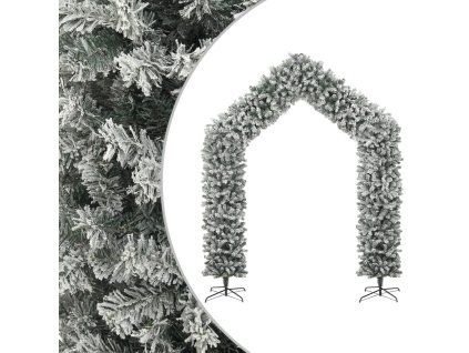Vánoční oblouk se sněhem 270 cm