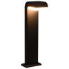 Venkovní LED lampa 9 W černá oválná