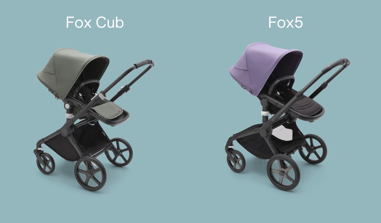 Srovnání kočárků Bugaboo Fox5 a Fox Cub