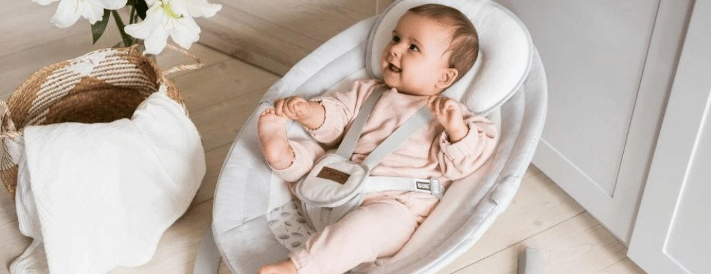 MoMi KENANI - dokonalé elektrické houpátko pro klidné a šťastné miminko