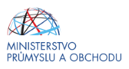 Logo Ministerstvo průmyslu a obchodu