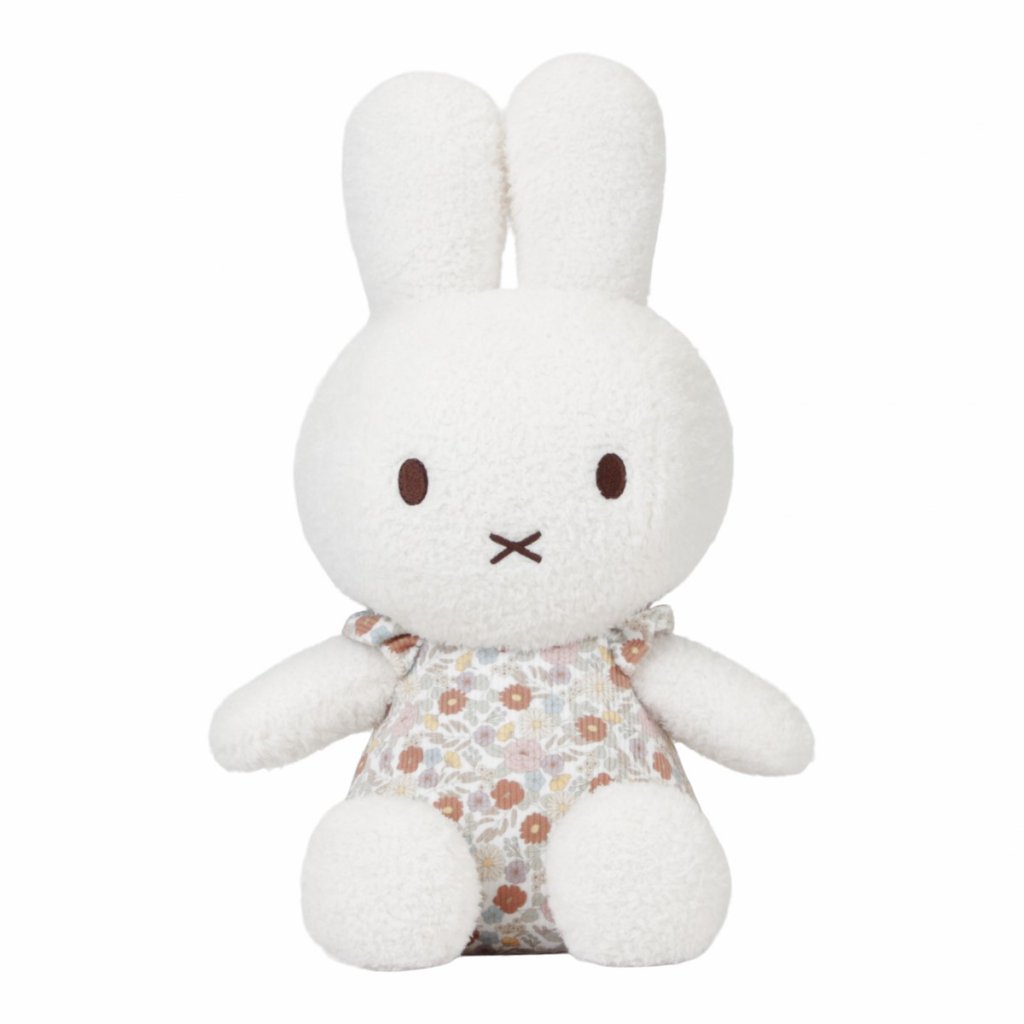 LITTLE DUTCH Králíček Miffy plyšový Vintage Kytičky 35 cm