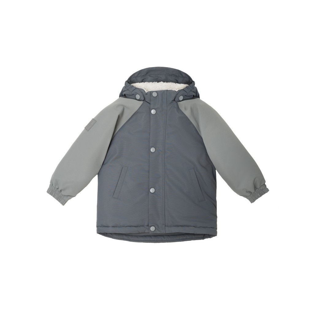 LEOKID Zimní bunda Color Block Fjord Gray