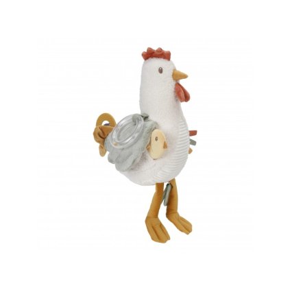 LITTLE DUTCH Slepička plyšová s aktivitami Farma