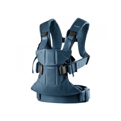 BABYBJÖRN One ergonomické nosítko Classic Denim/Midnight Blue Cotton