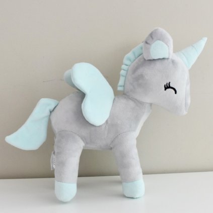 MELOOTKA Kouzelný jednorožec 32 cm Grey
