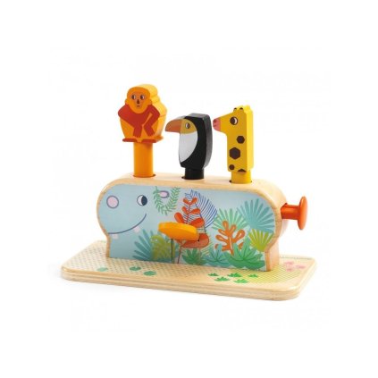 DJECO Vyskakovací zvířátka Multi Pop