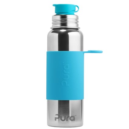 PURA Nerezová lahev se sportovním uzávěrem 850 ml aqua
