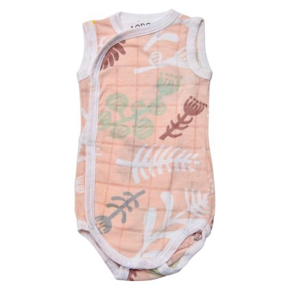 LODGER Romper Fold Over Botanimal Plush