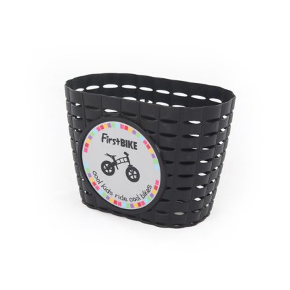 FIRSTBIKE Košík na řidítka Černý