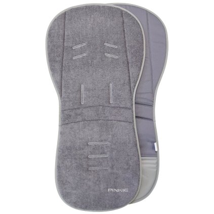 PINKIE Letní prodloužená podložka Bamboo Grey podélné otvory
