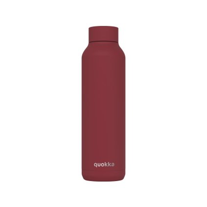 QUOKKA Nerezová termoláhev Solid Firebrick Red 630 ml