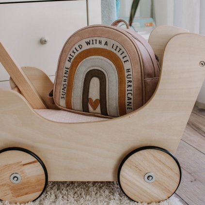 LITTLE WHO Dětský batůžek Big Rainbow Hedwig