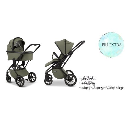 MOON PIÚ Extra Black Moss Green