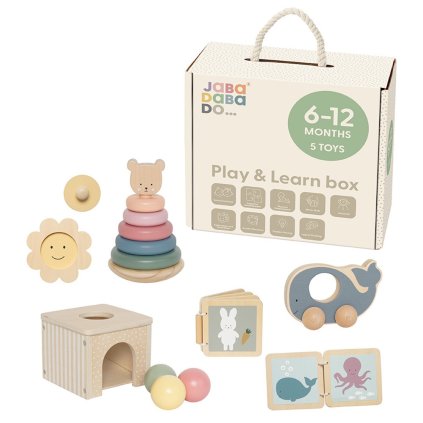 JABADABADO Box Hra a Učení 6-12 m