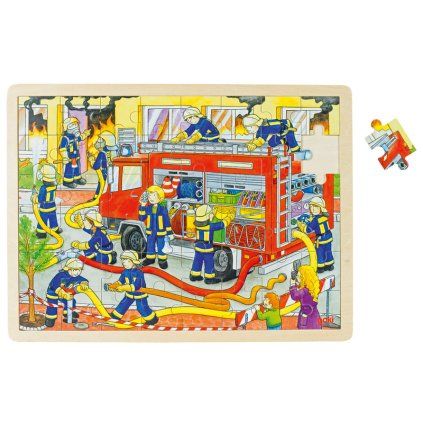 GOKI Puzzle hasiči při zásahu