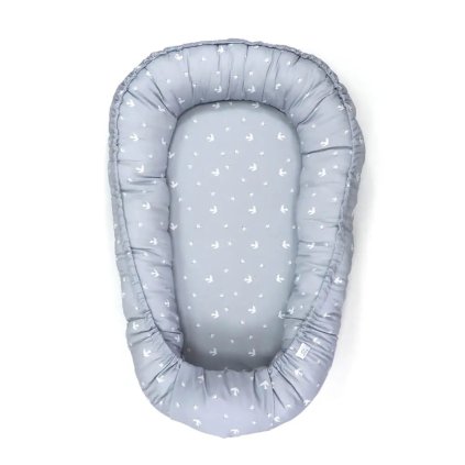 SOFTELLO Hnízdečko Ptáčci Šedomodrá