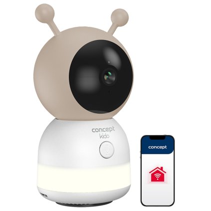 CONCEPT KD4000 Dětská chůvička s kamerou Smart Kido
