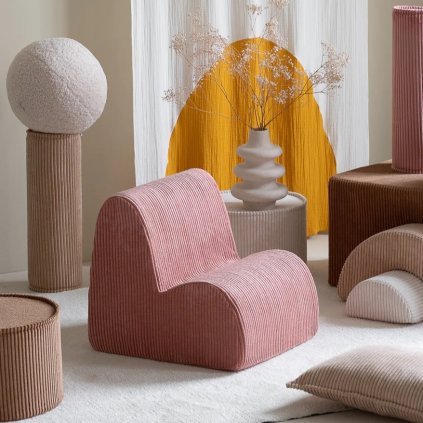 WIGIWAMA Bubblegum Cloud Chair Pink Mousse