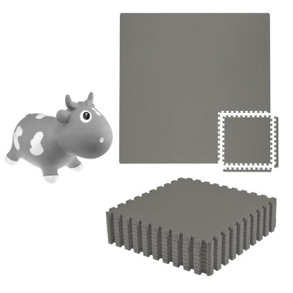 TODDLEKIND Zvýhodněný set Classic Hrací podložka Storm + Kidzzfarm kravička