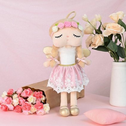 METOO Panenka 48 cm Sleepy Angel s věnečkem