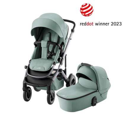 BRITAX Set kočárek Smile 5Z + hluboká korba Jade Green