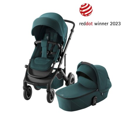BRITAX Set kočárek Smile 5Z + hluboká korba Atlantic Green