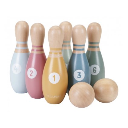 LITTLE DUTCH Bowling dřevěný