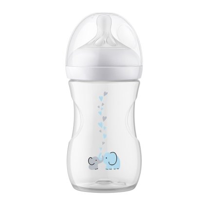 AVENT Láhev Natural Response s ventilem AirFree 260 ml 1m+ slon
