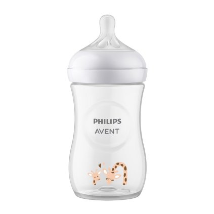 AVENT Láhev Natural Response 260 ml, 1m+ žirafa