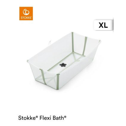 STOKKE Flexi Bath Vanička X-Large Transparent Green
