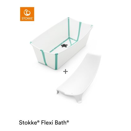 STOKKE Flexi Bath Bundle White Aqua