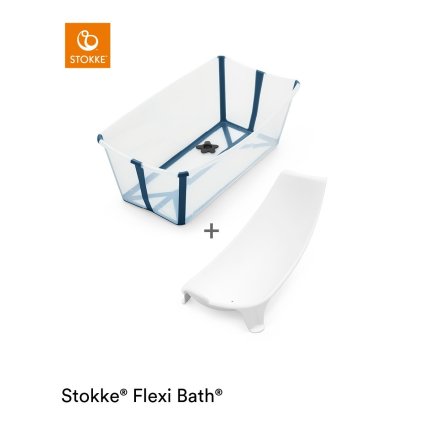 STOKKE Flexi Bath Bundle Transparent Blue