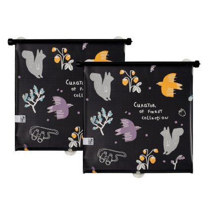 LEOKID Sluneční clony do auta 2 ks Forest Collection