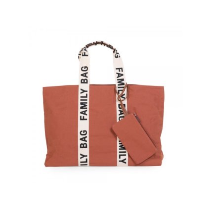 CHILDHOME Cestovní Taška Family Bag Canvas Terracotta